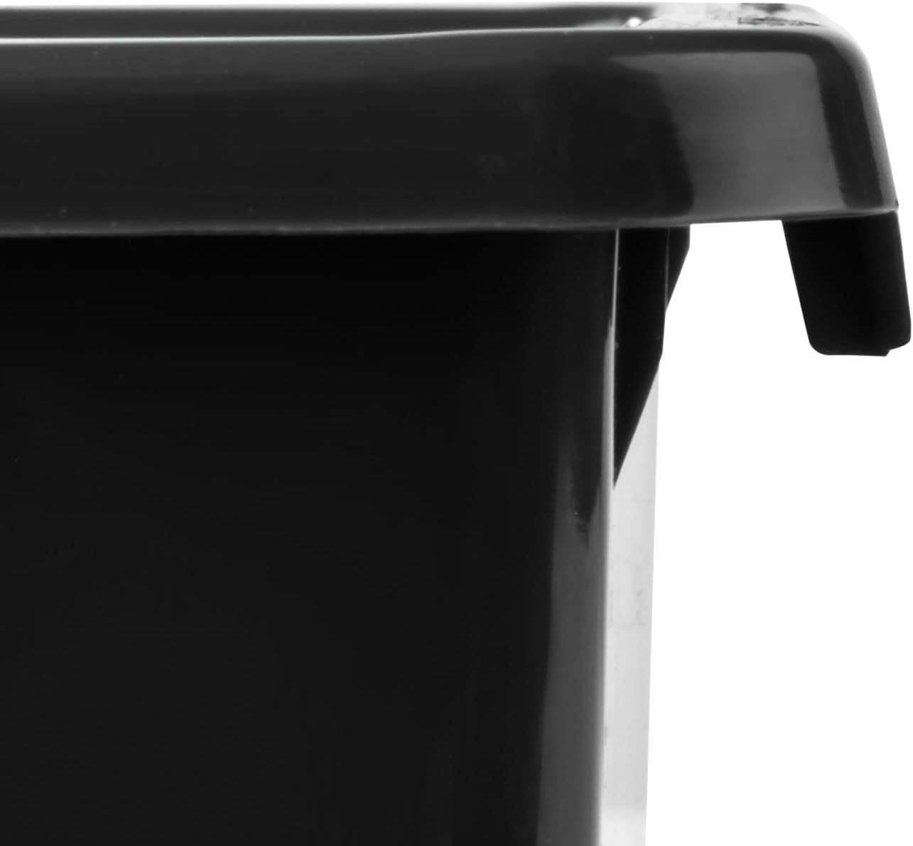 Stapelboxen Set, 10x Schwarz