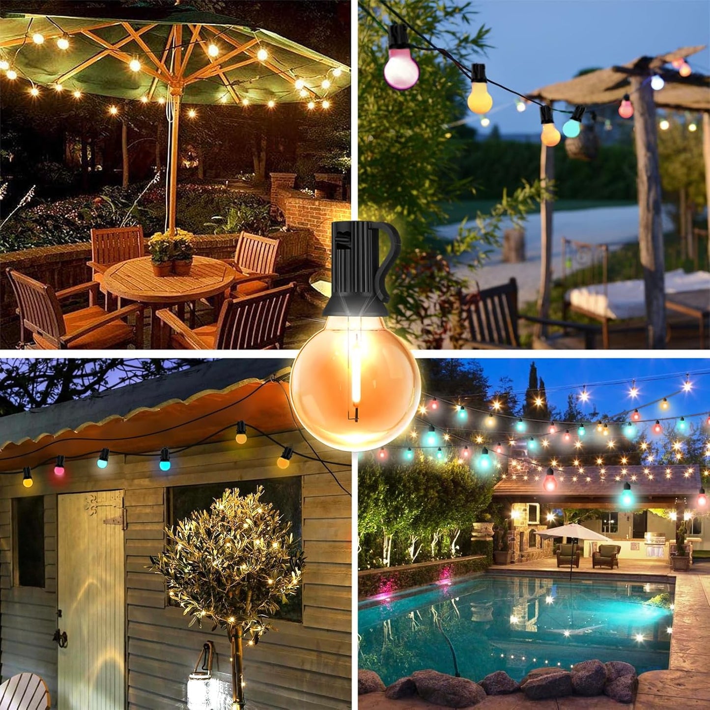RGBW Outdoor-Lichterkette