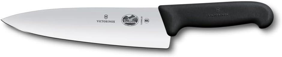 Fibrox Universalmesser mit gerader Klinge, 20 cm Klinge
