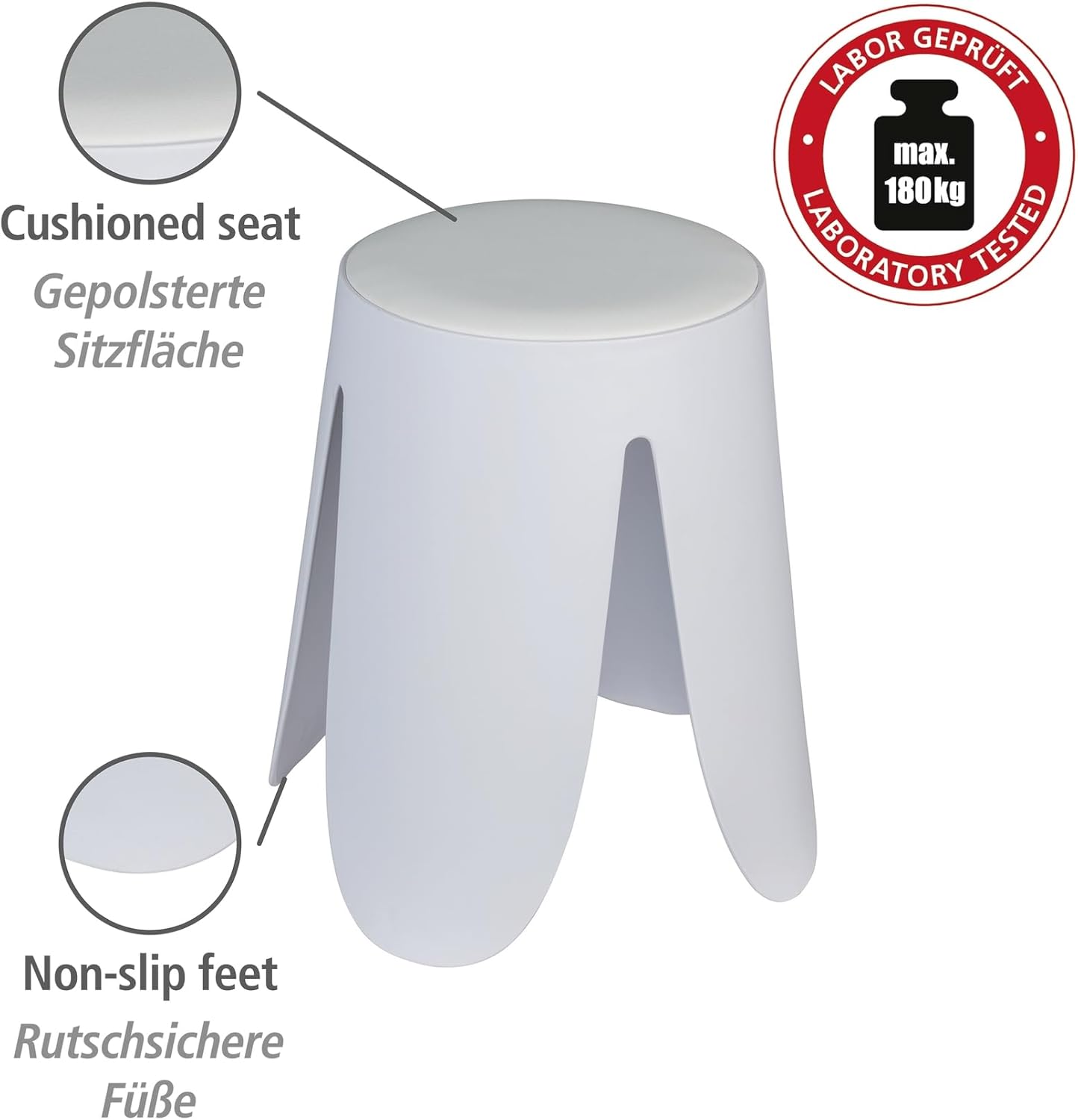 Hocker, Weiß