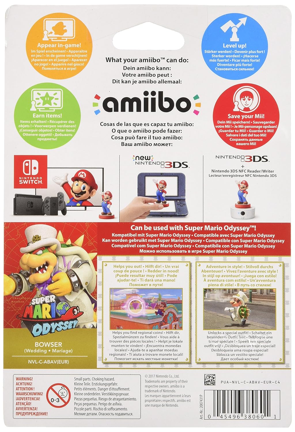 amiibo Super Mario - Odyssey Bowser, Bowser ; Super Mario Oddyssey Collection