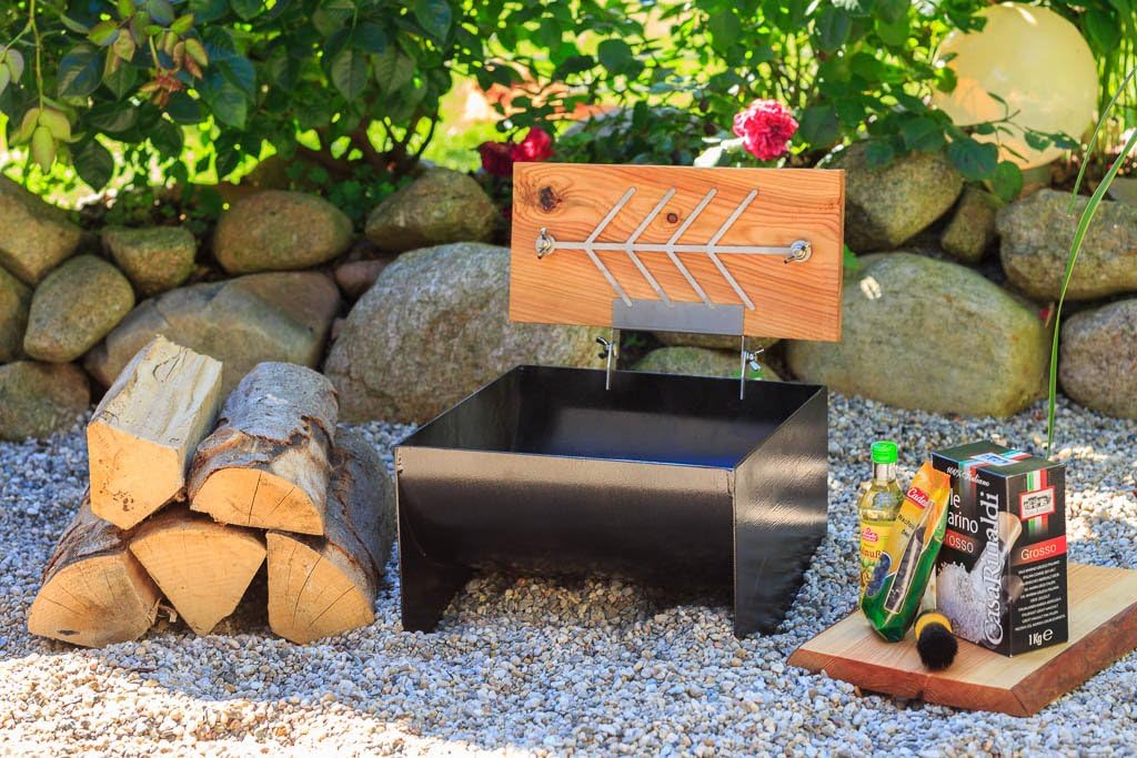 2er Flammlachs-Räucherbrett-Set