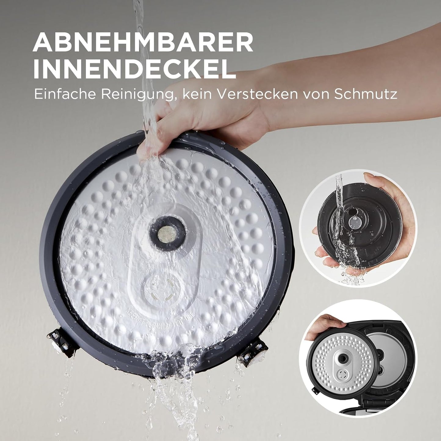Multikocher mit 11 Programmen inkl. Dämpfeinsatz, Löffel & Messbecher, 5L