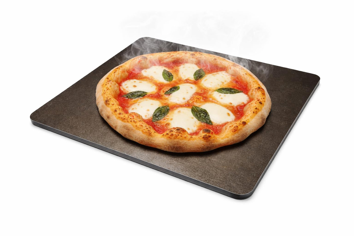 Pizzabackstahl für Ofen und Grill
