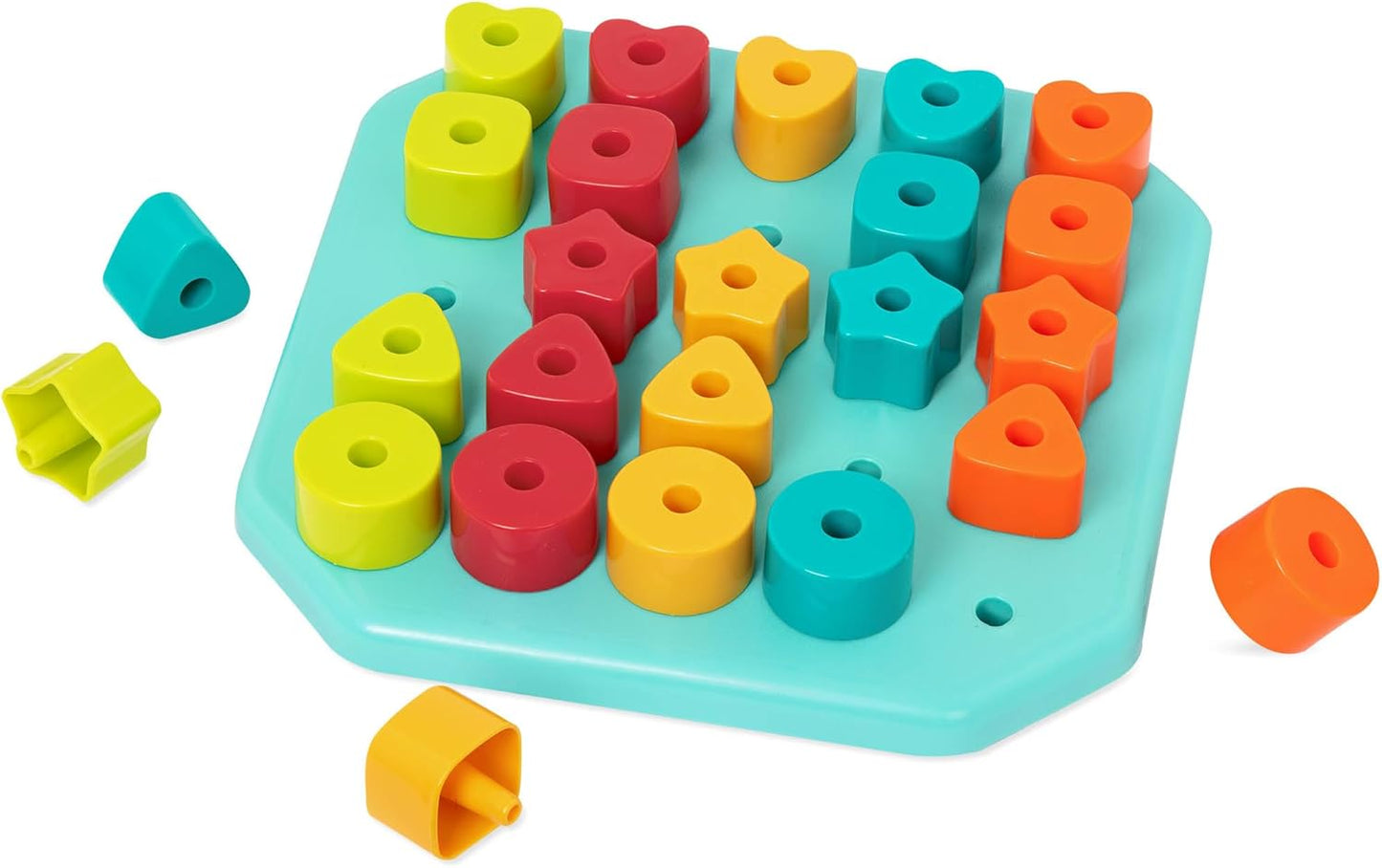 Stecktafel Count & Match für Kleinkinder, Stecktafel