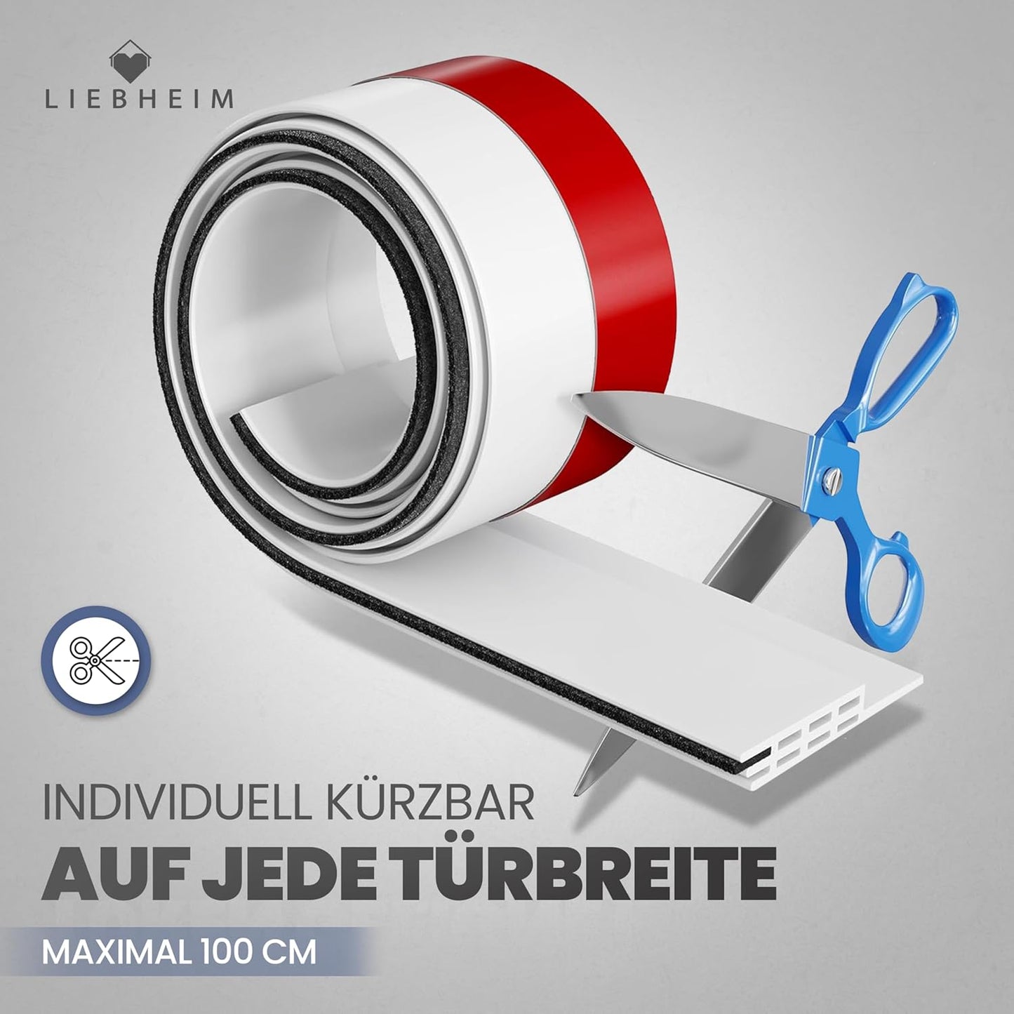 Türdichtung Zugluftstopper selbstklebend (90/100cm), Stopper2