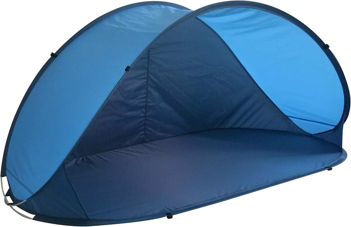 Strandmuschel Pop-Up Zelt mit UV Schutz, Dunkelblau