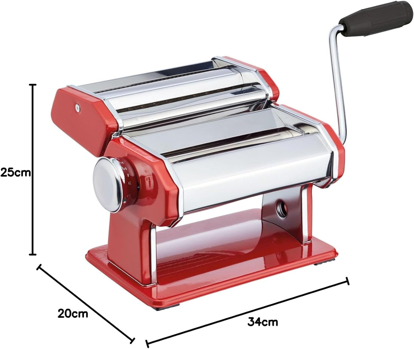 Nudelausrollmaschine, Rot