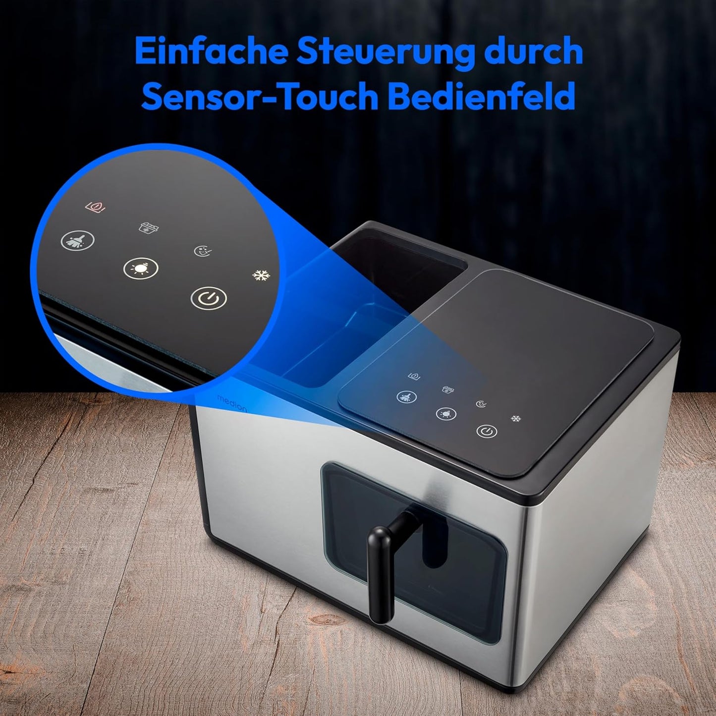 Eiswürfelmaschine MD11960 (Nugget & Crushed Ice), 15kg, Nugget | Crush