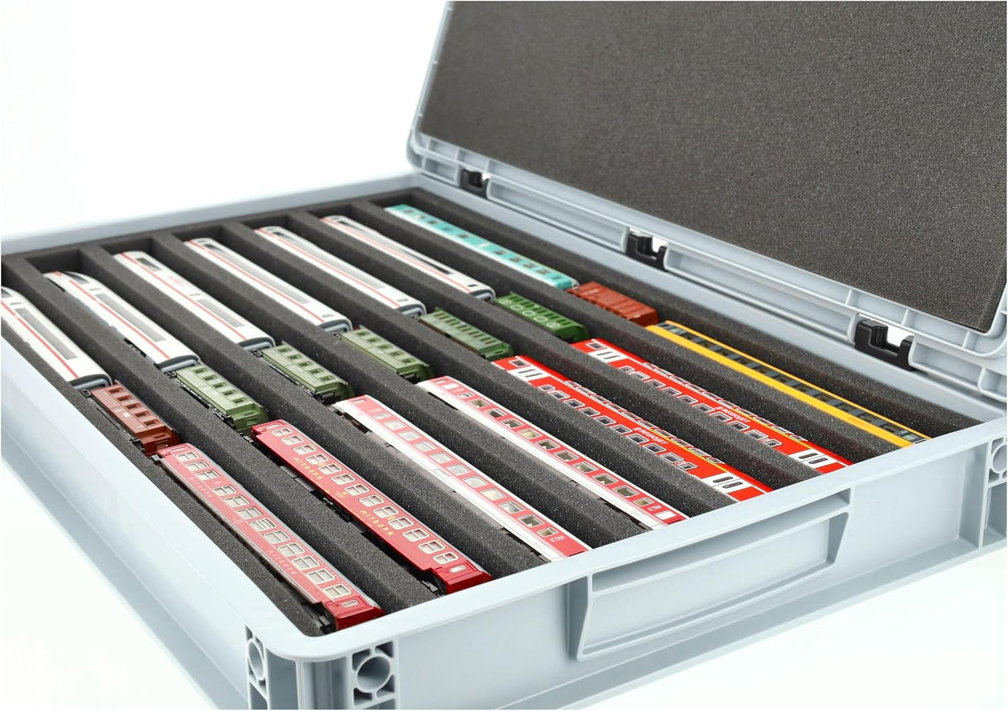 EB46Set Eurobox Schaumstoffeinlage für Spur TT Modelleisenbahn