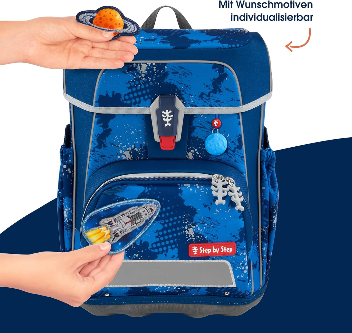Schulranzen-Set Rocket Novo, Rocket Novo - Blau