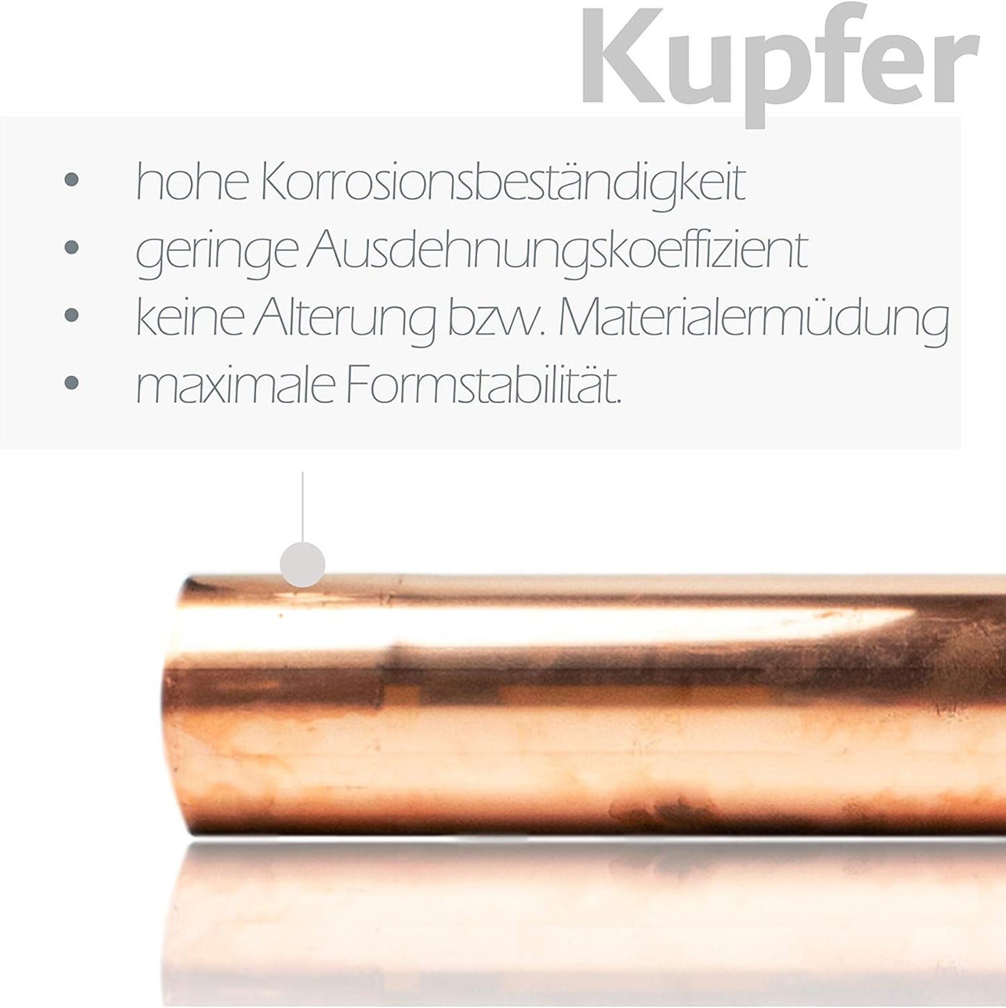Regenablaufrohr, 80 mm, 1 80 mm