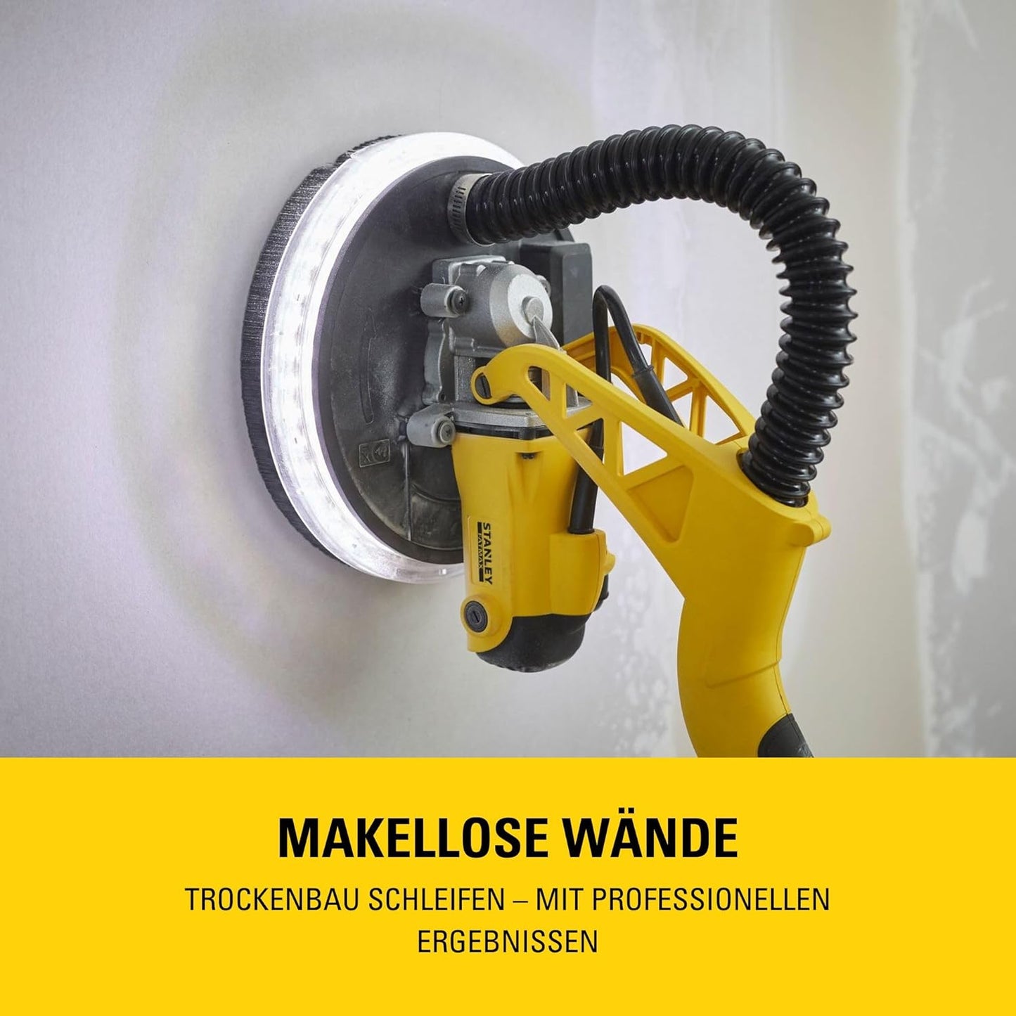 Trockenbauschleifer SFMEE500S mit Schleifscheibe und Tasche