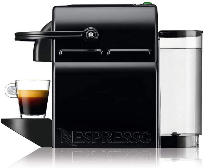 Nespresso Inissia EN 80.B, Kapselmaschine, ohne Aeroccino Dunkle Schwarz
