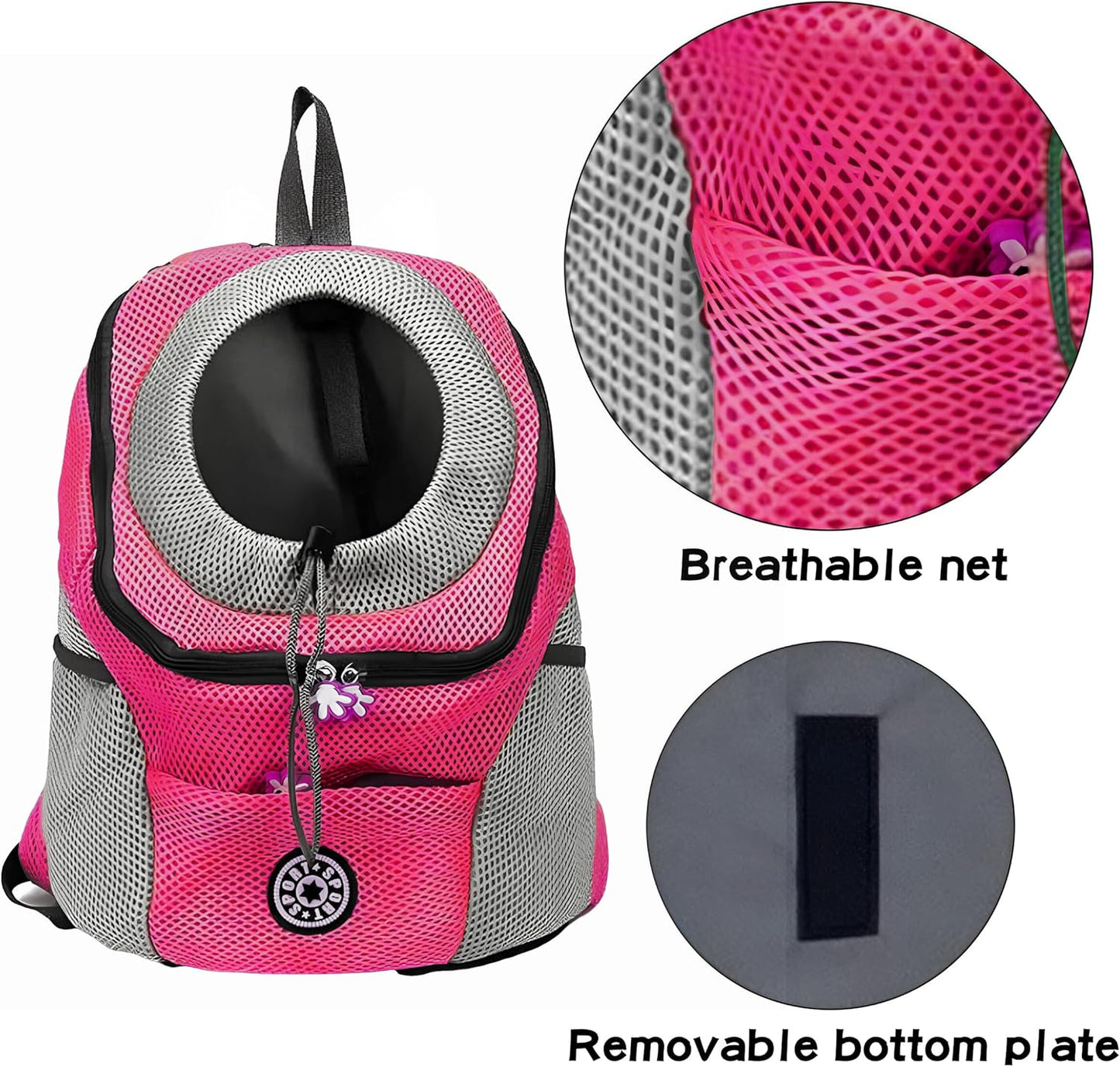 Hunderucksack, Rosa