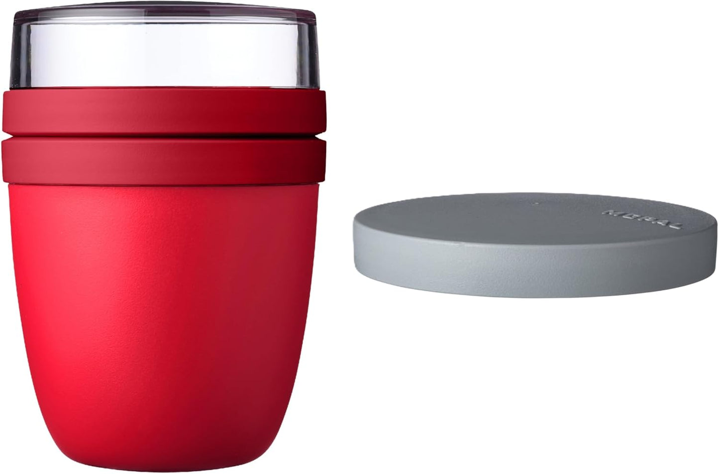 Lunchpot Switch Ellipse für Snacks und Müsli, Campus Red Lunchpot Switch Keine Personalisierung