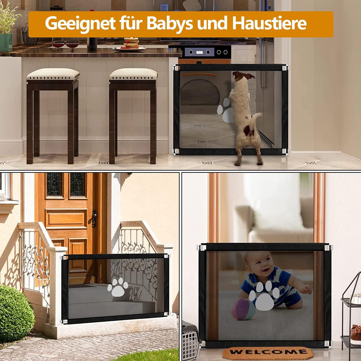 Tür- und Treppenschutzgitter