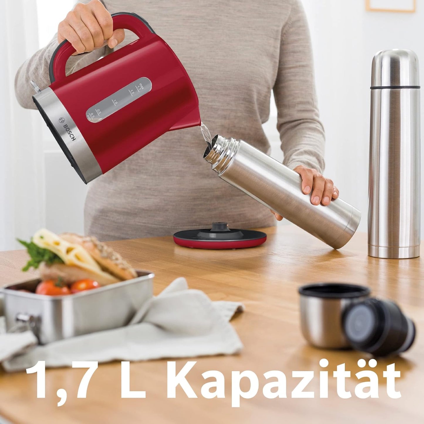 Wasserkocher ComfortLine mit Kalkfilter