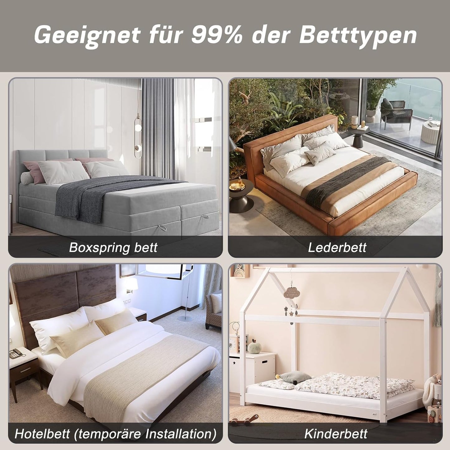 Tragbares Bettgitter, 175*42CM