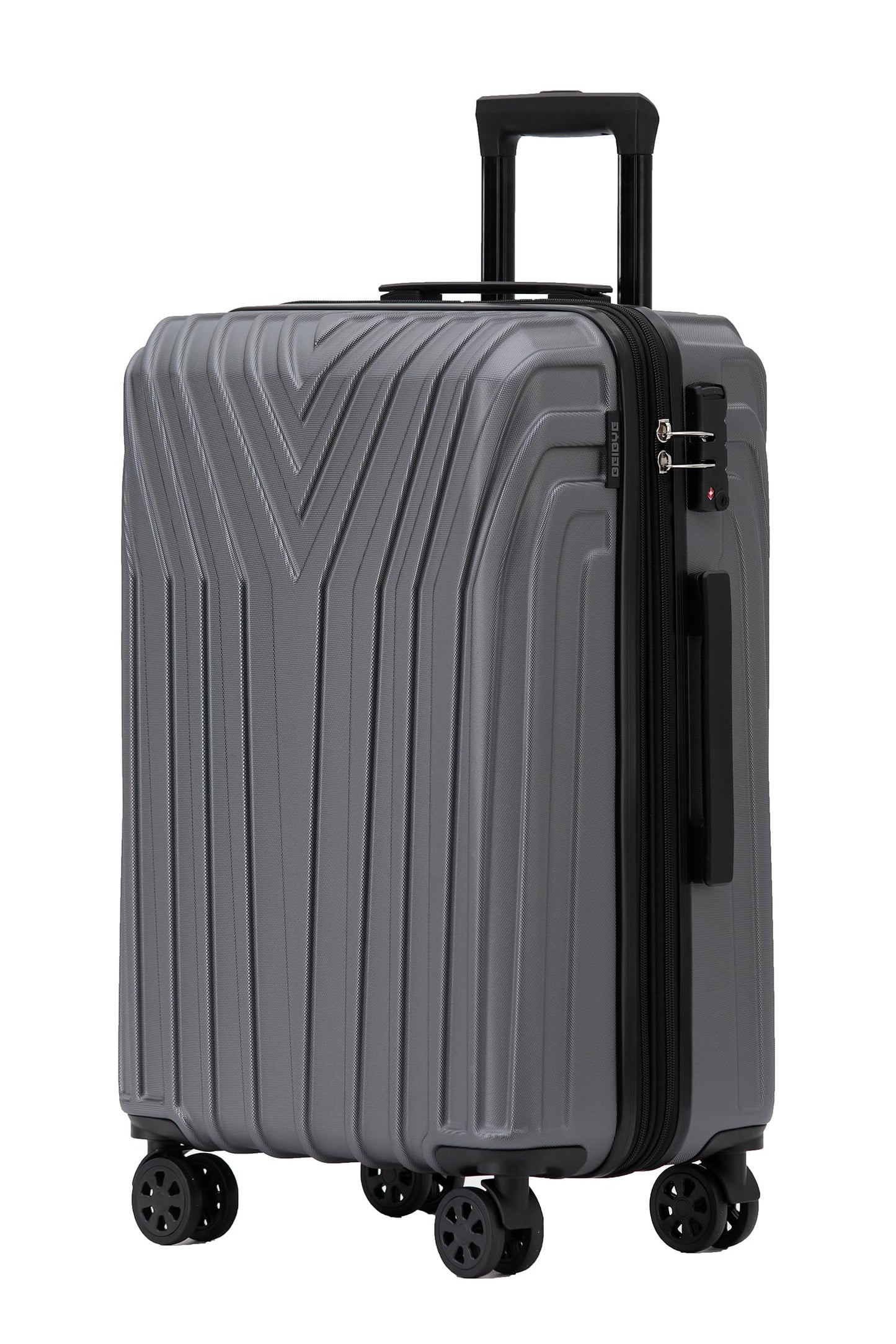 Hartschalenkoffer mit TSA-Schloss, 66 cm Businessgrey