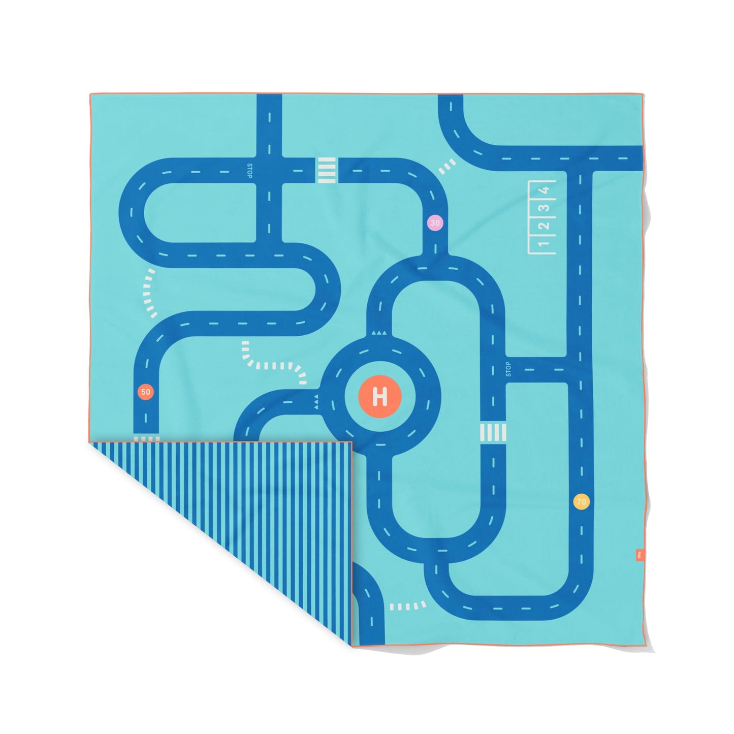 Spiel Strandtuch Strasse XL, Strasse XL - 180 x 180cm