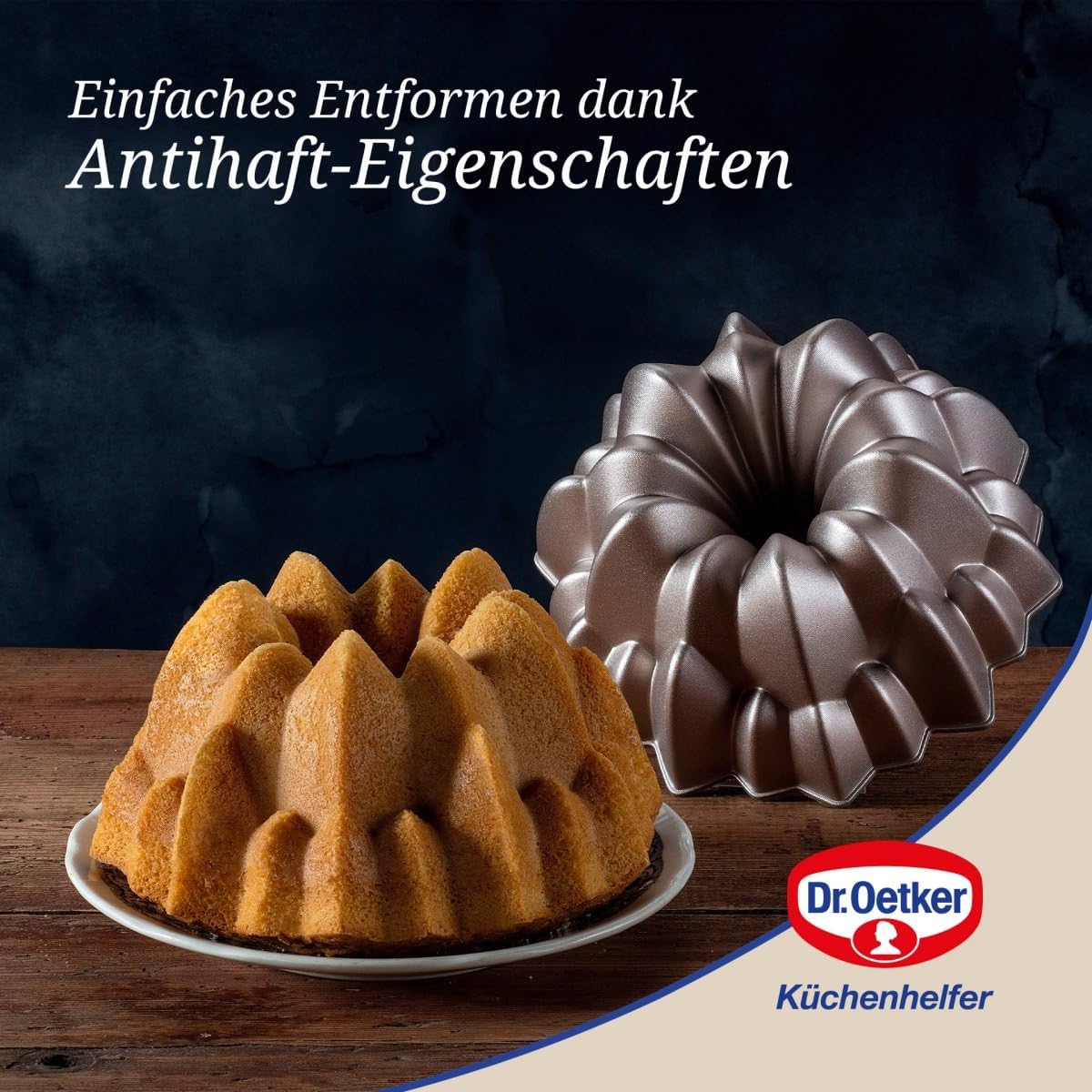 Gugelhupfform Creative mit Antihaftbeschichtung (24 cm), Creative
