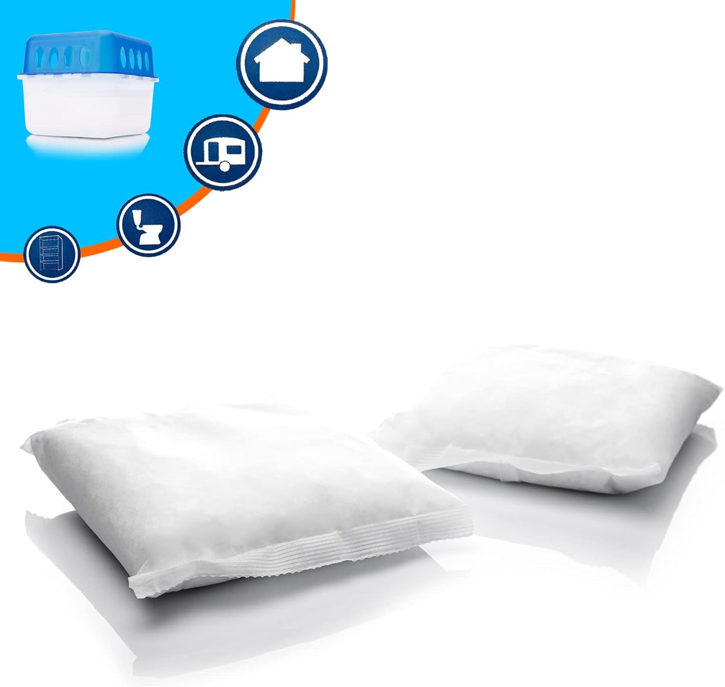 12x 400g Luftentfeuchter Nachfüllpack