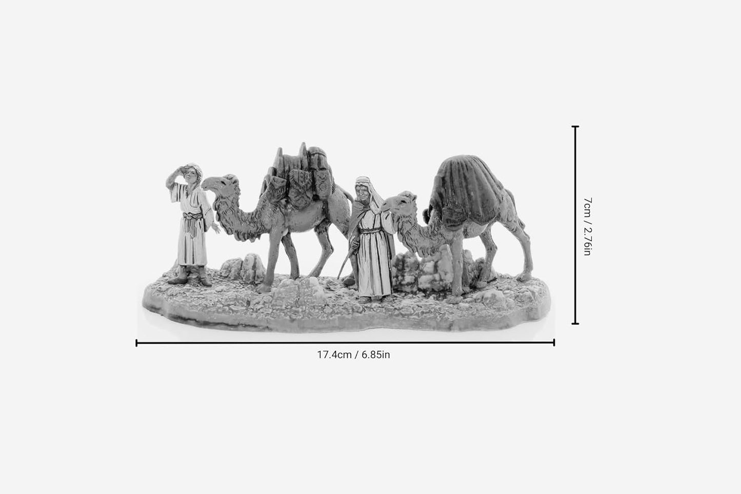 Kamelreitergruppe für Krippe, 1:32