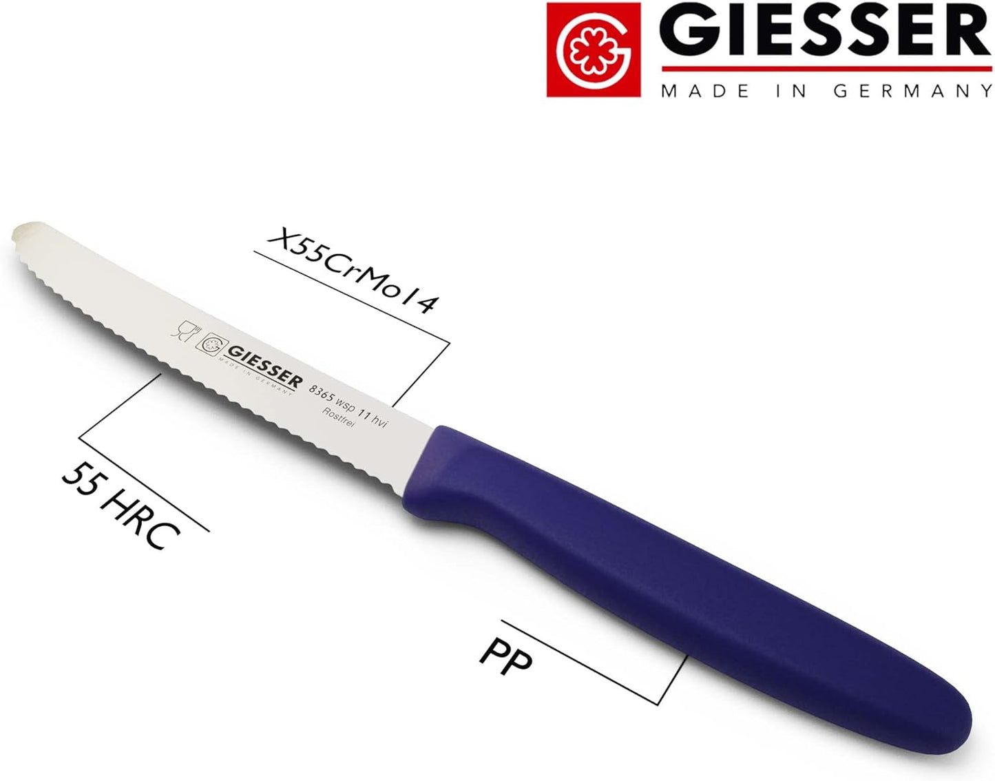 6-teiliges Gemüsemesser-Set, Halal