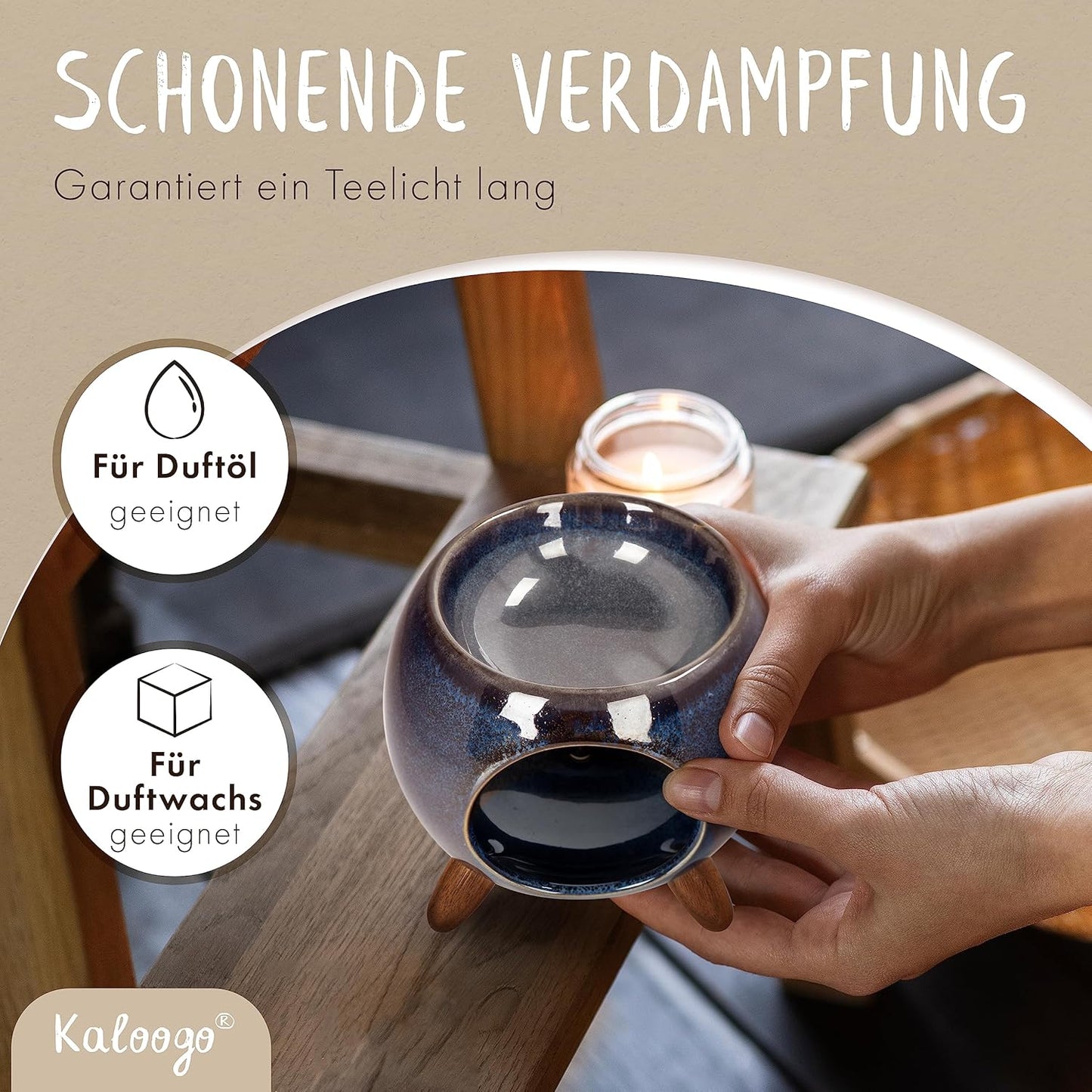 Sabai Scent Duftlampe, Ozeanblau