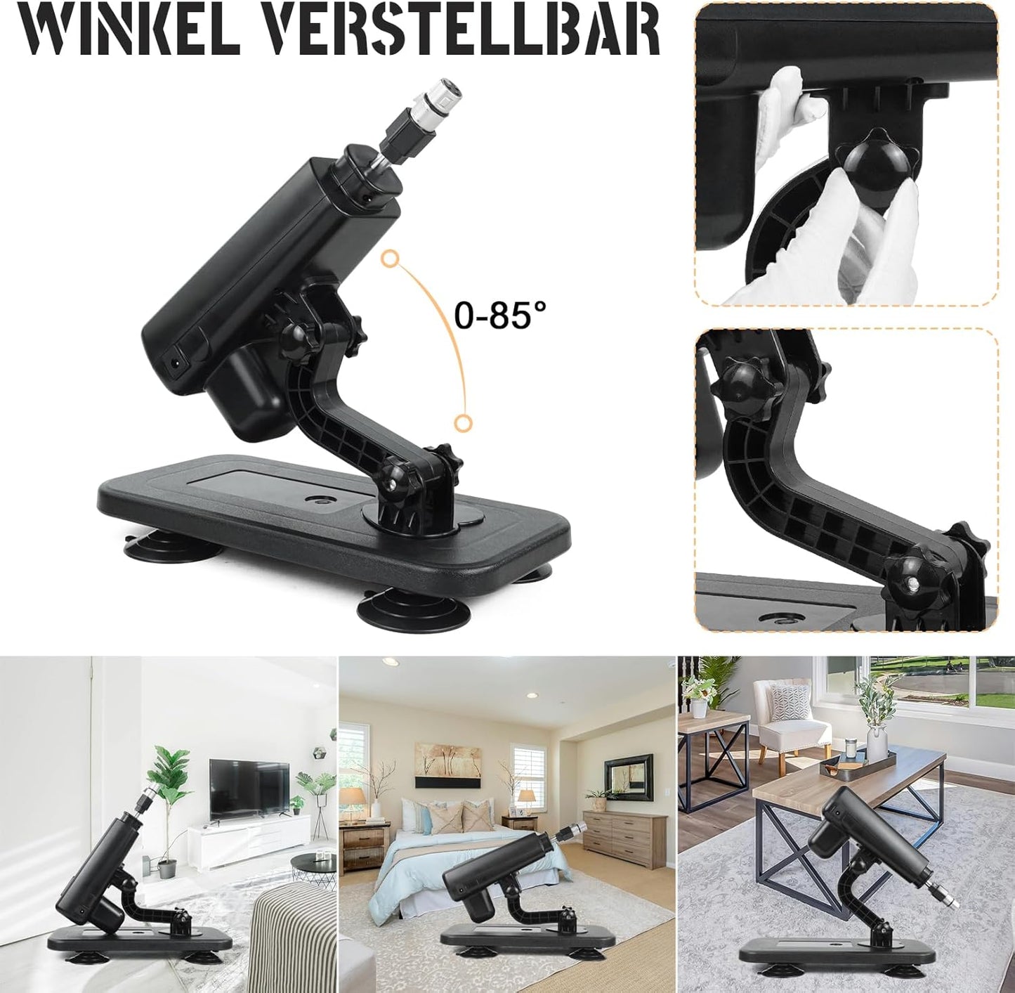 Automatische Sexmaschine B3 mit Masturbator und Dildos, B3