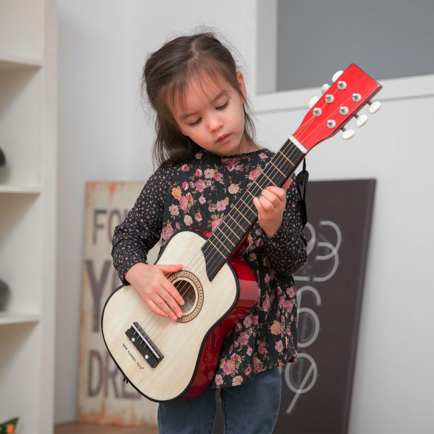 Gitarre für Kinder, Deluxe - Naturel