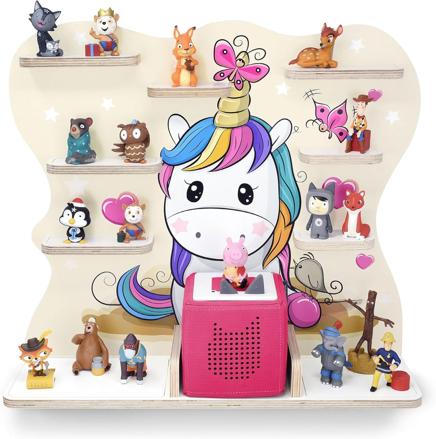 Kinder Regal für Toniebox Pony, Groß Pony