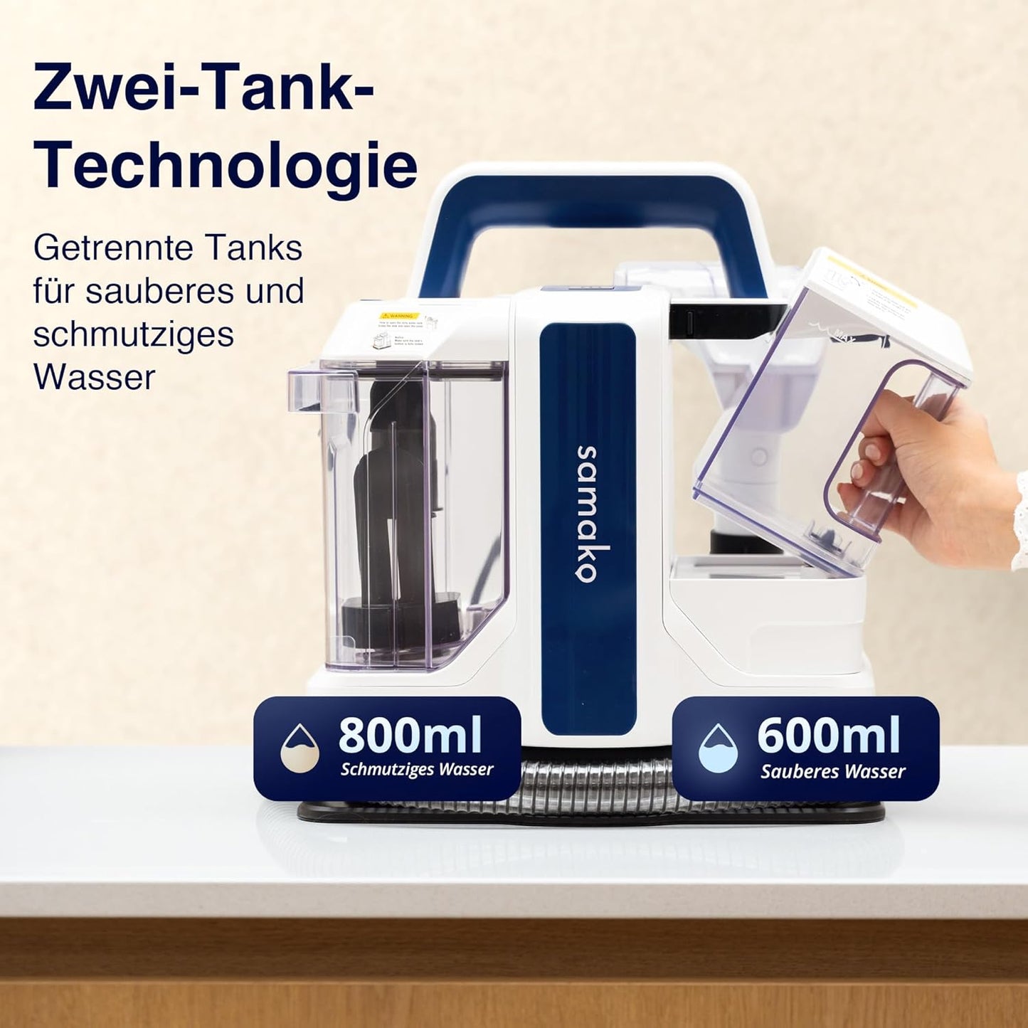 Teppich- und Polsterreiniger