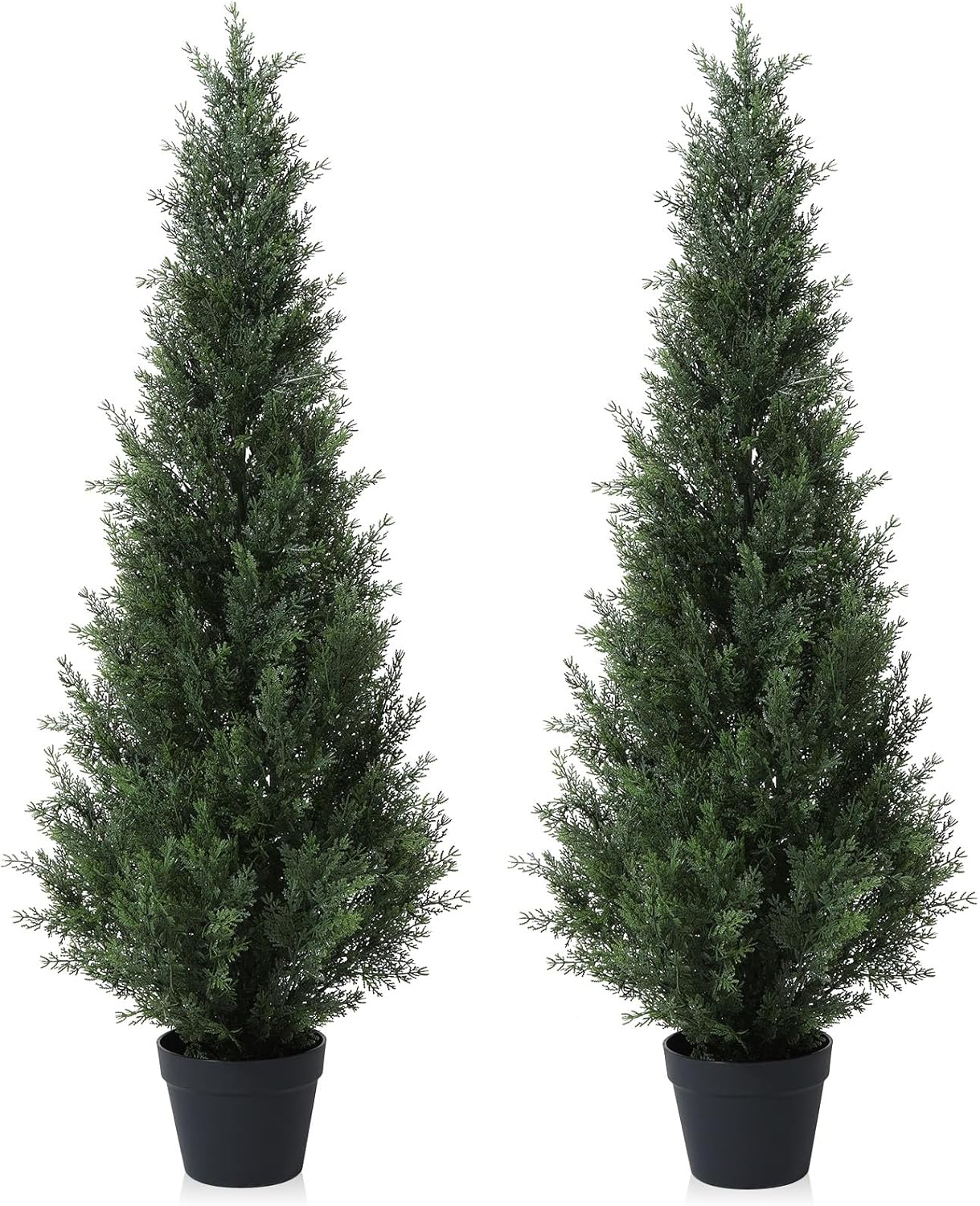 Künstliche Zedernbäume im Topf, 2er Set, 2 125 CM