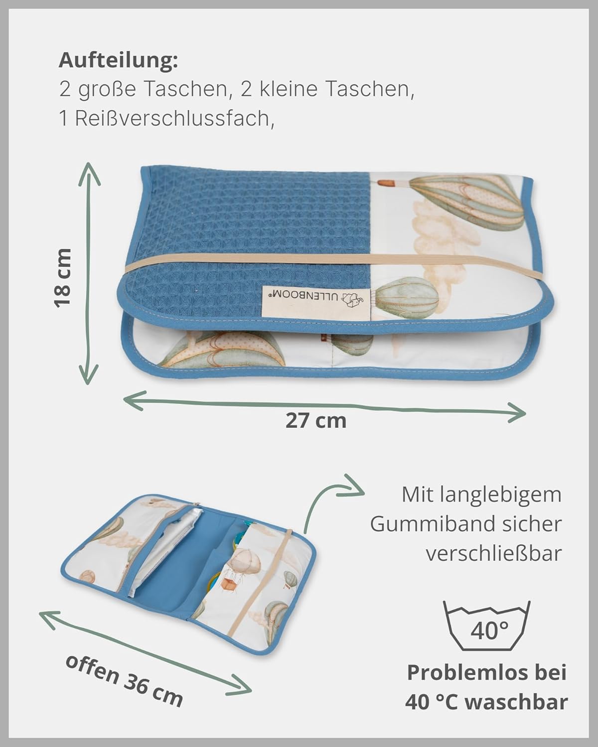 Windeltasche Ballontraum, Ballontraum
