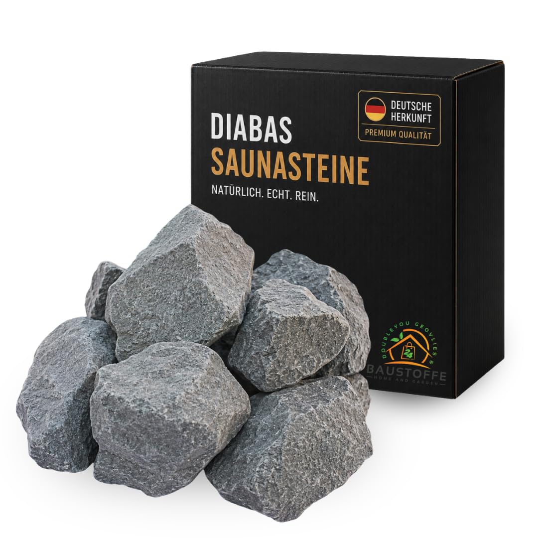 Saunasteine, 20 kg, 120-250 mm, 20 Kg 120-250mm