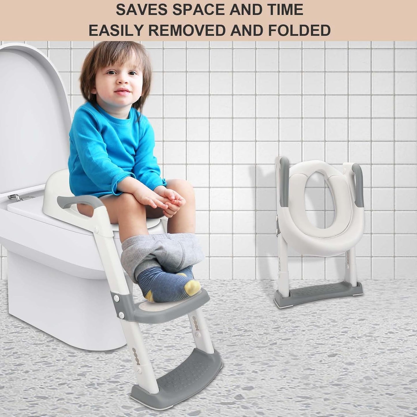 Toilettentrainer mit Treppe & Sitz