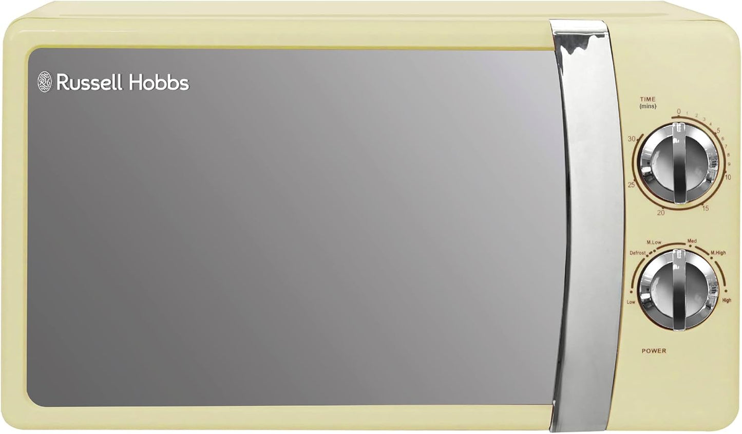 RHMM701C Mikrowelle mit Auftaufunktion, Creme