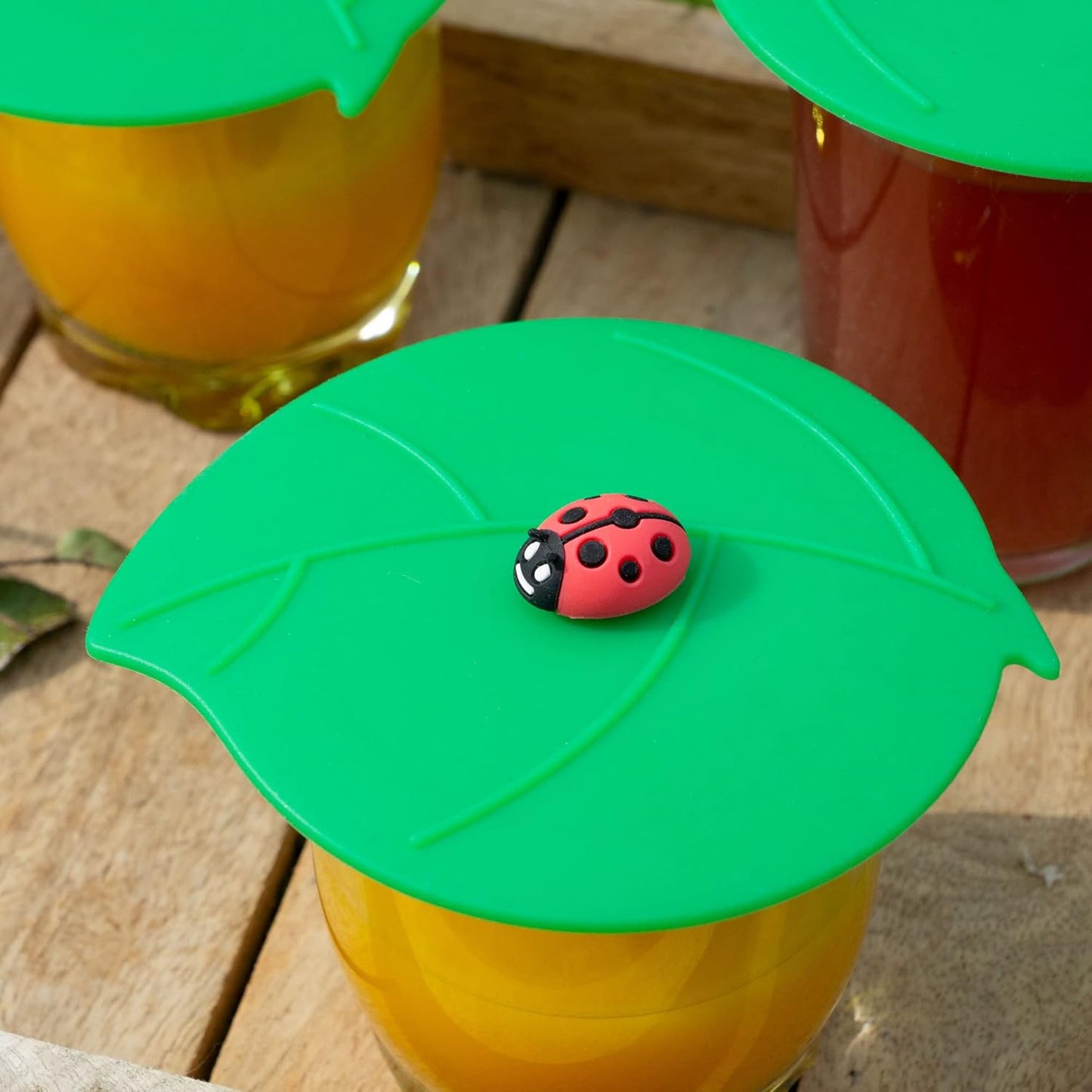3-teiliges Glasabdeckungen-Set, Garten