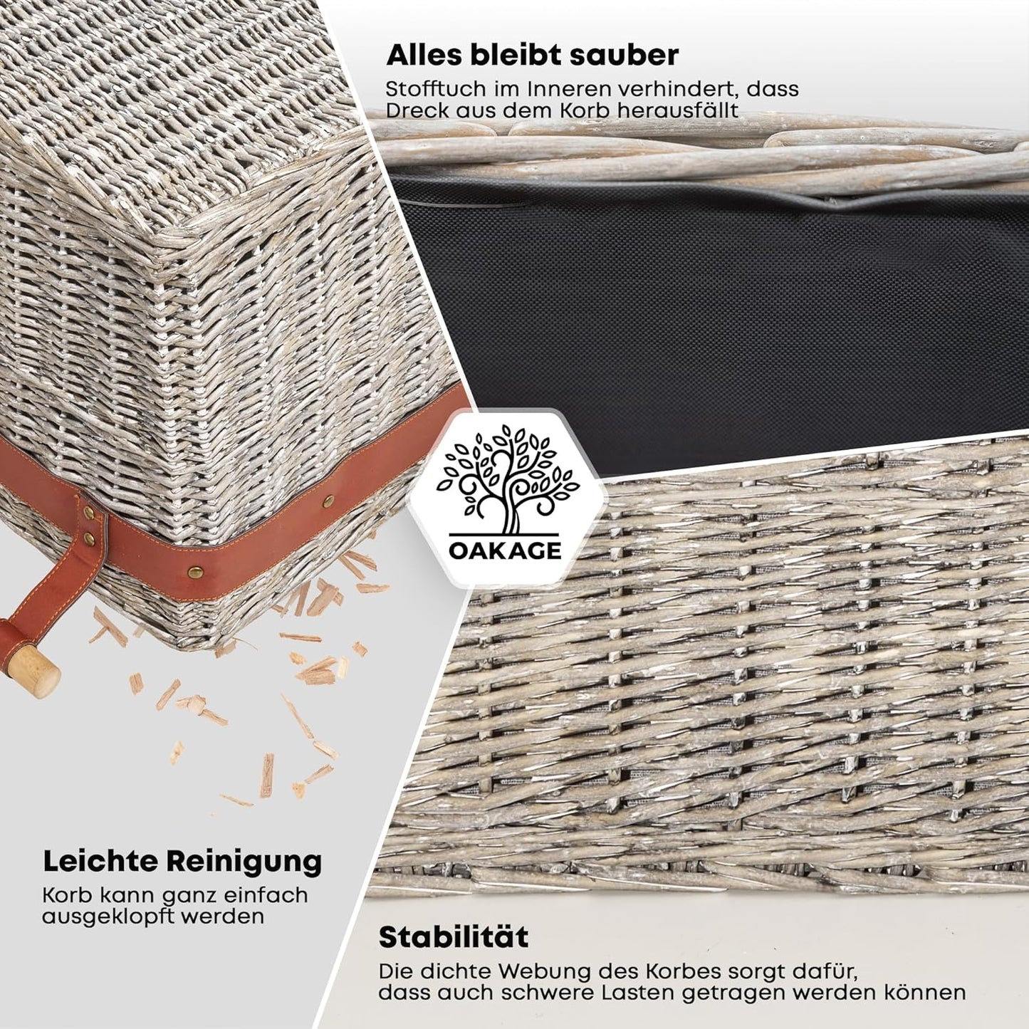 Holzkorb für Kaminholz, Bundle