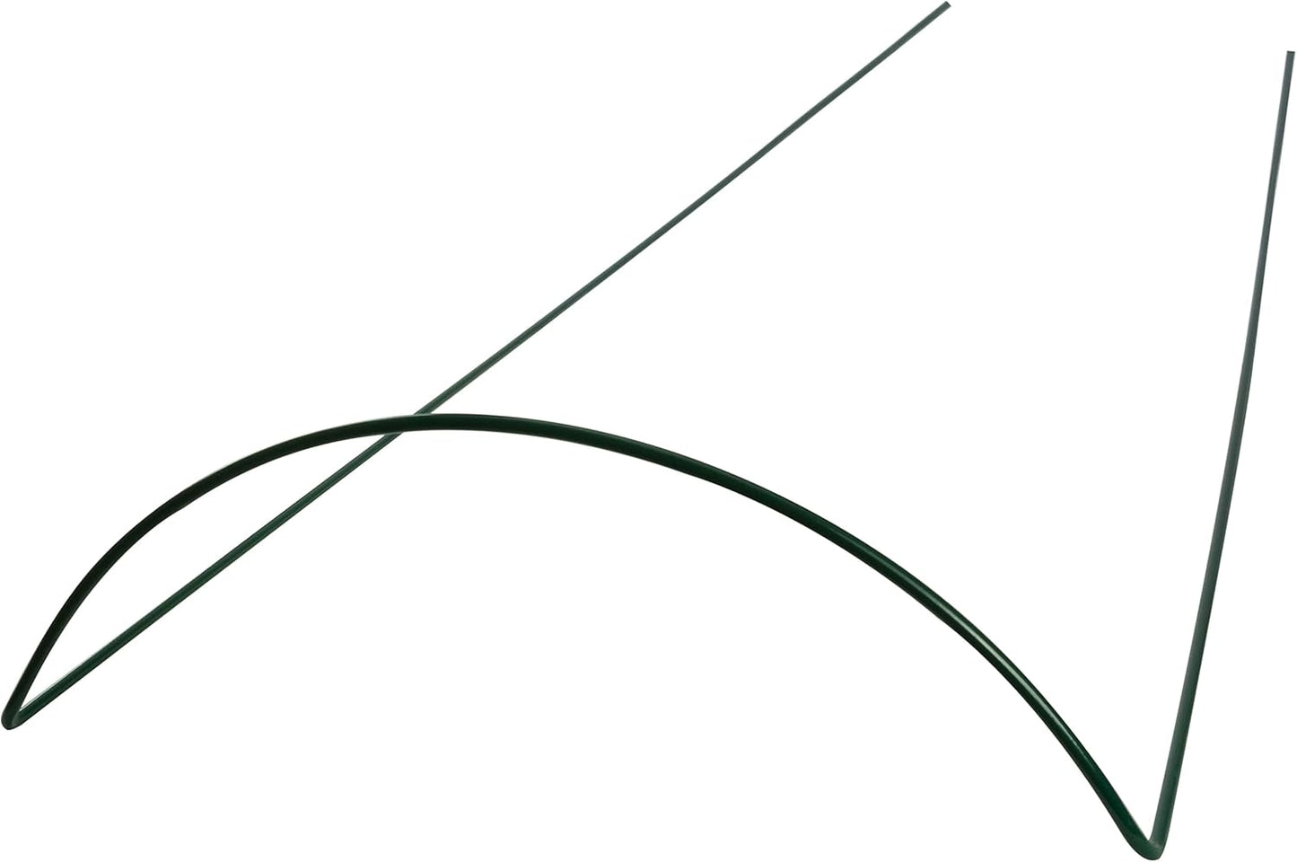 Halbrunde Pflanzenstützen-Set (20 Stück, 70 cm hoch), 20, 70 cm hoch - halbrund