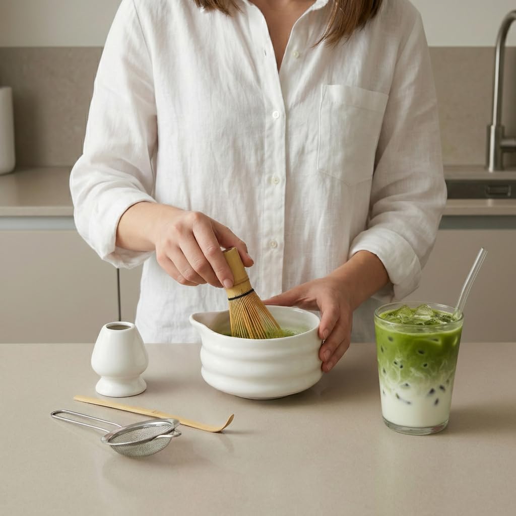 Matcha Set, Weiss 5