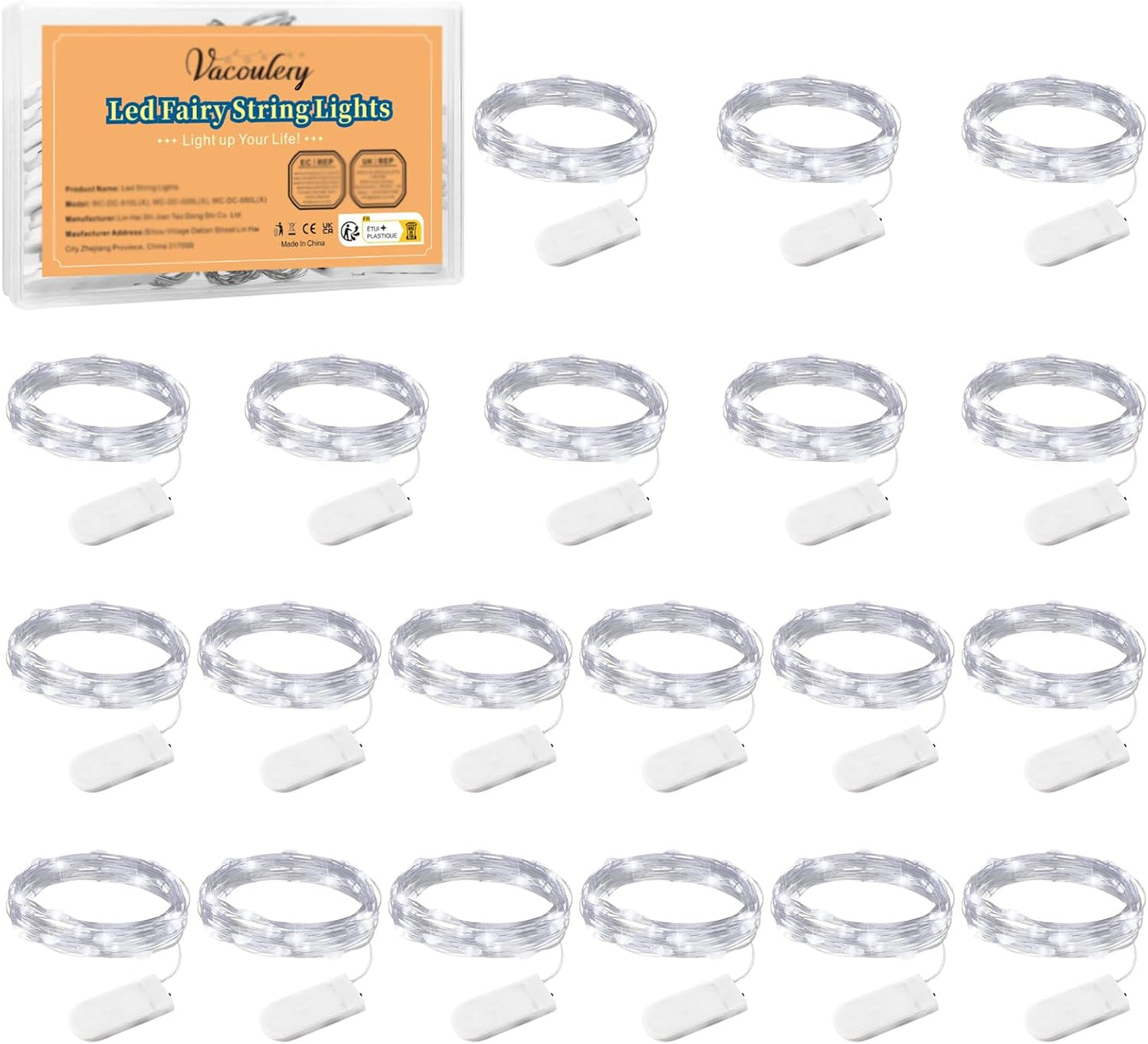 LED-Lichterkette, Kaltweiss