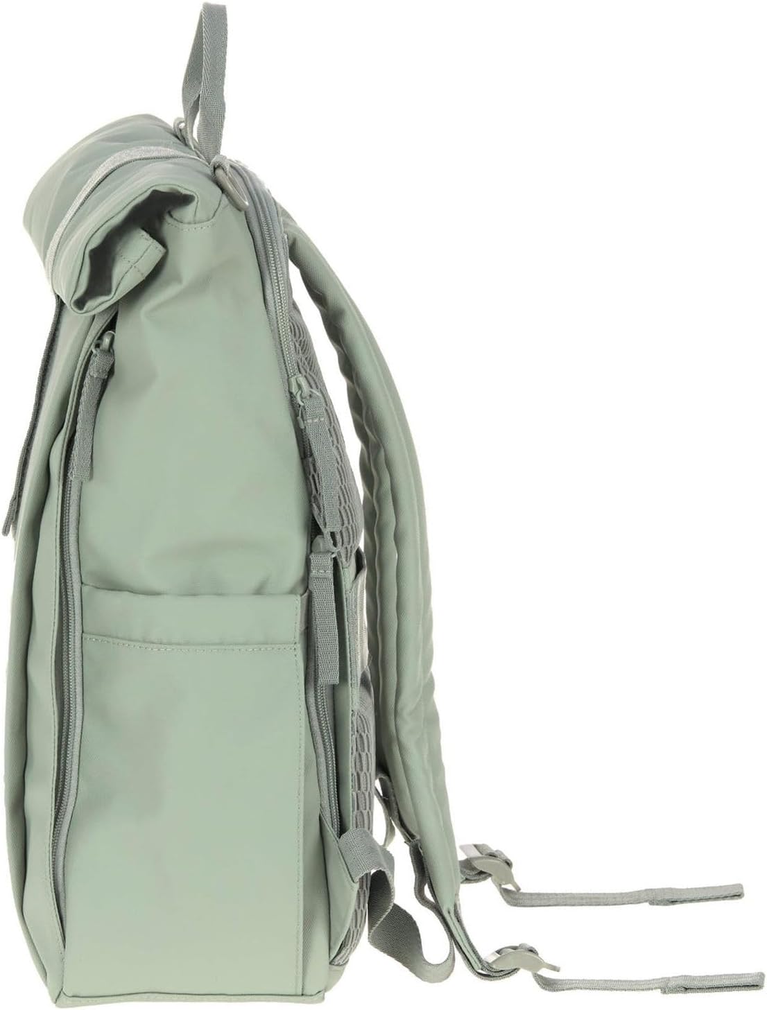 Wickelrucksack Rolltop Up, Silver Green