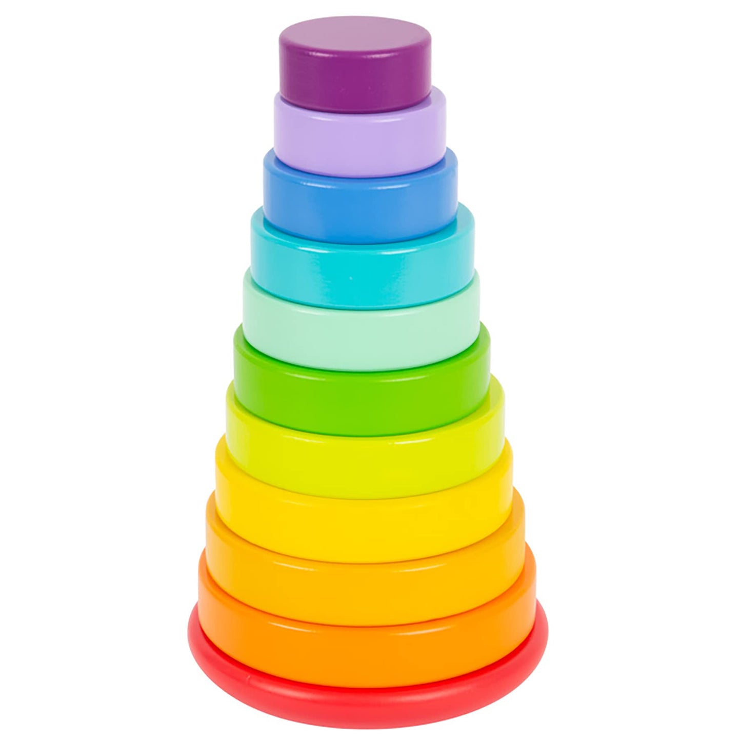 Stapelturm Steckspiel Regenbogen (ab 12 Monaten), Steckspiel