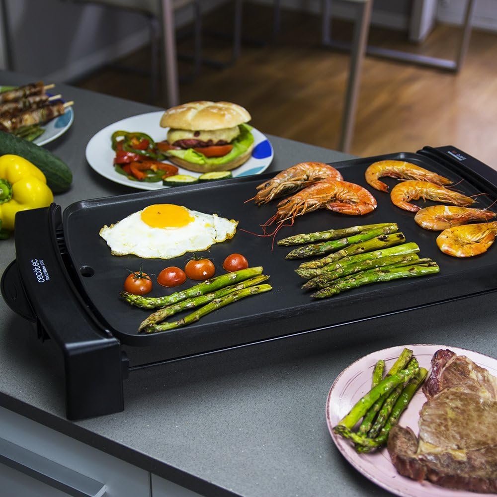 Elektrische Grillplatte Black&Water 2150, Black 2150W