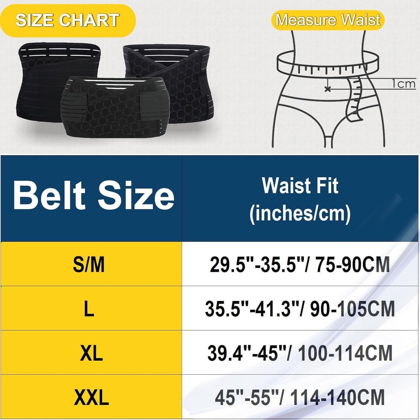 3-in-1 Bauch- und Rückbildungsgürtel Set, XL Beige