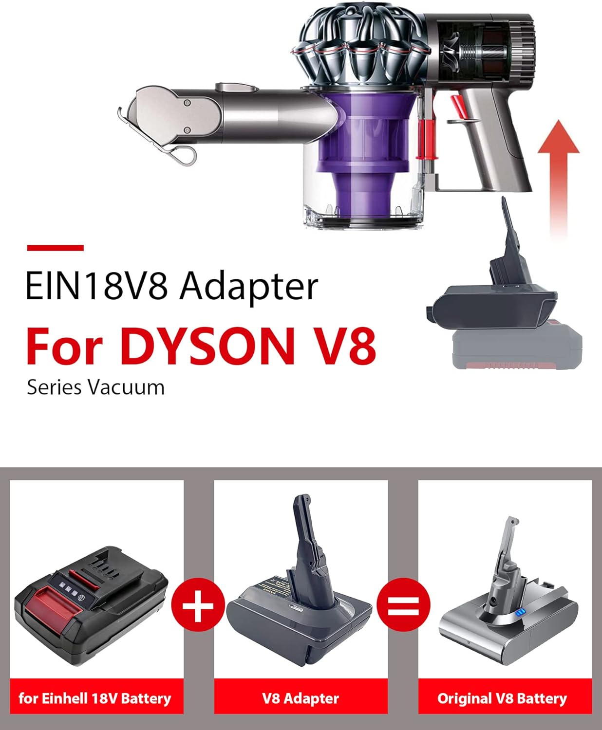 Batterieadapter, EIN18V8