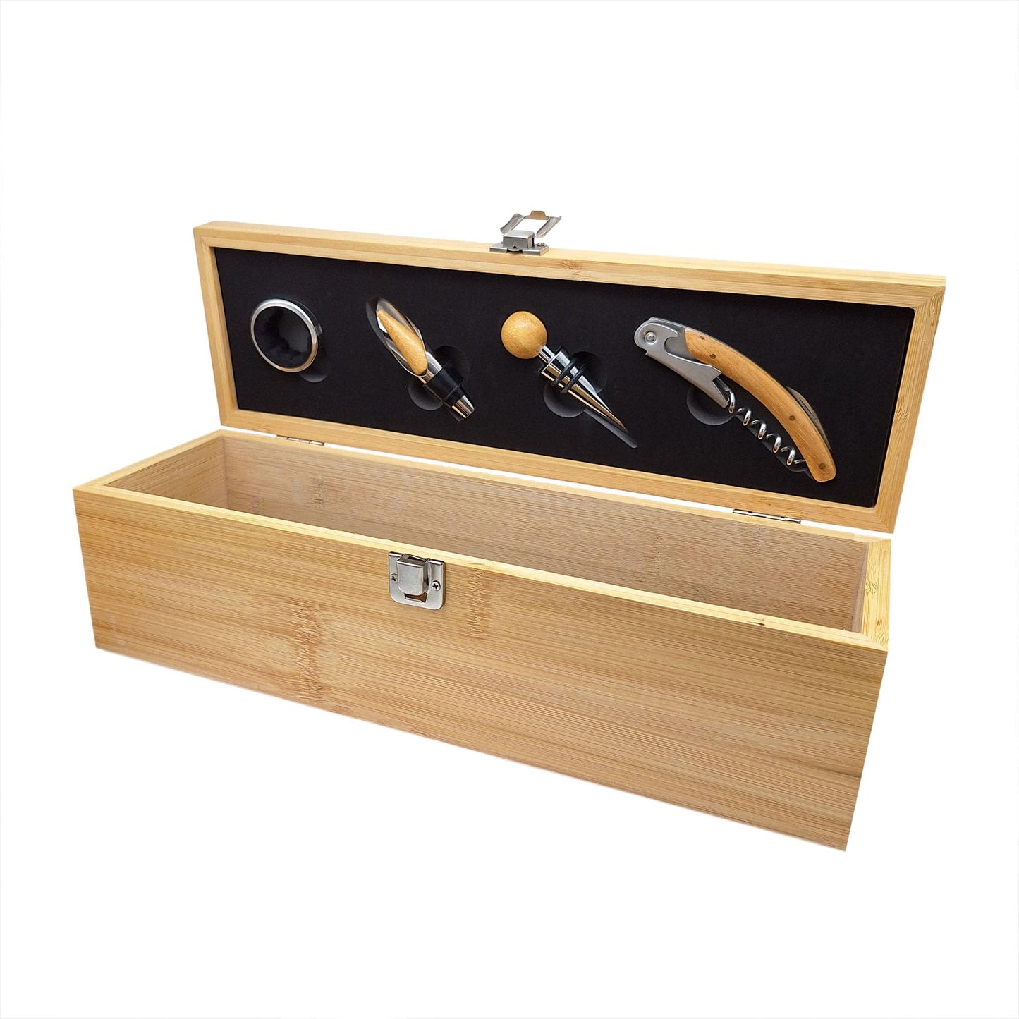 Geschenkset Weinbox mit Zubehör